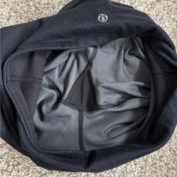 Lululemon Houndstooth Wunder Under Pant *Full-On Luon Leggings Yoga Black Size 4 - Picture 9 of 12